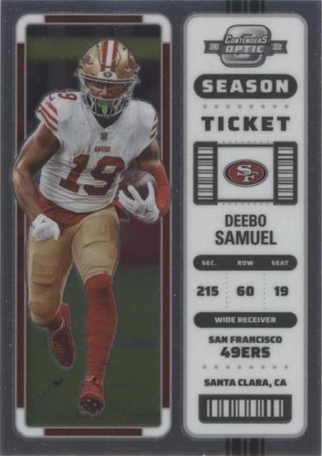 2022 Panini Contenders Optic Deebo Samuel #48