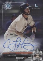 2017 Bowman - C.J. Hinojosa #CPA-CH