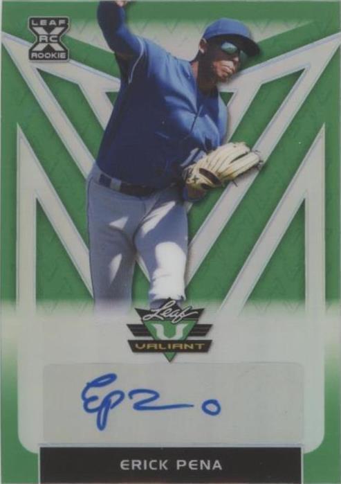 2020 Leaf Valiant - Erick Pena #BA-EP1