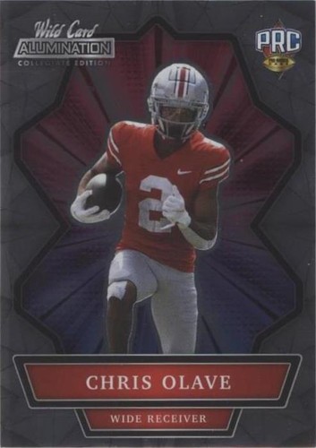 2021 Wild Card Alumination NIL Collegiate Edition Chris Olave #ANBC-12