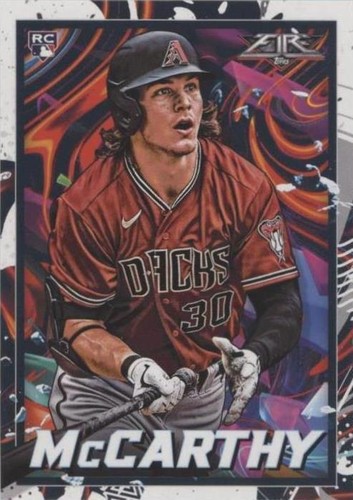 2022 Topps Fire - Jake McCarthy #30