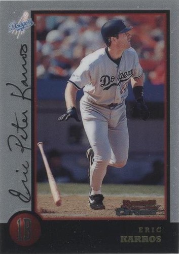 1998 Bowman Chrome - Eric Karros #228