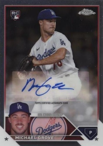 2023 Topps Chrome Update Series - Michael Grove #AC-MGR