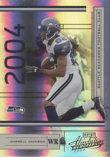 2004 Playoff Absolute Memorabilia Darrell Jackson #126