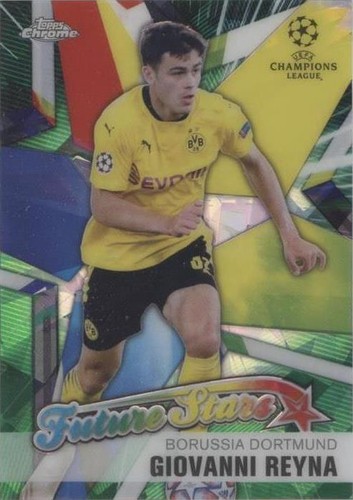 2020-21 Topps Chrome UCL Sapphire Edition Giovanni Reyna #FS-GR