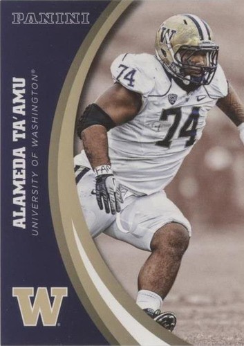 2016 Panini University of Washington Huskies Alameda Ta'amu #11