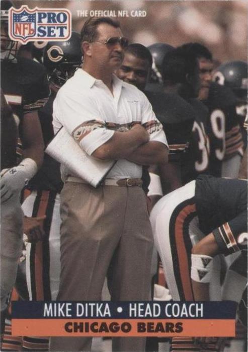 Juego profesional Mike Ditka #108 1991