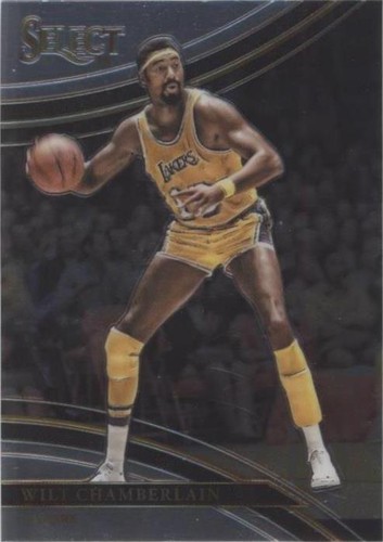 Wilt Chamberlain 2021-22 Panini Select Select Company Silver Prizm