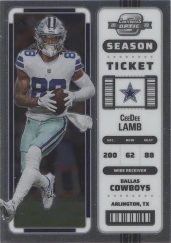 2022 Panini Contenders Optic CeeDee Lamb #17