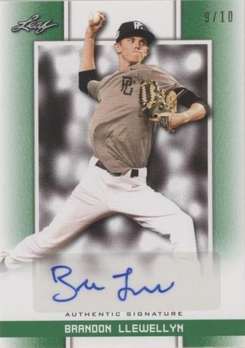 2019 Leaf Perfect Game National Showcase - Brandon Llewellyn #BA-BL1