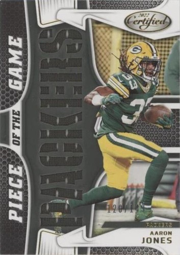2022 Panini Certified Aaron Jones #PG-AJ