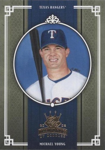 2005 Donruss Diamond Kings - Michael Young #230