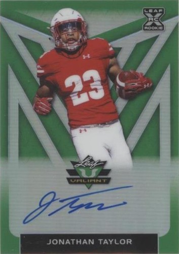 2020 Leaf Valiant Jonathan Taylor #BA-JT1