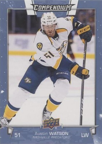 2017-18 Upper Deck Compendium - Austin Watson #448