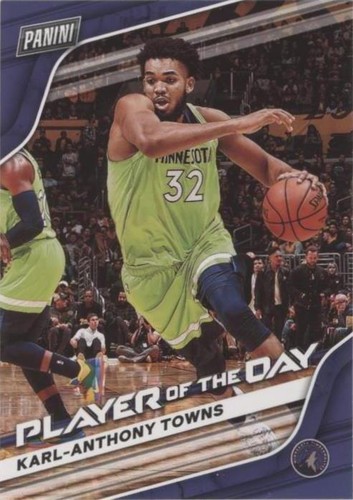 2020-21 Panini Player of the Day - Karl-Anthony Towns #31