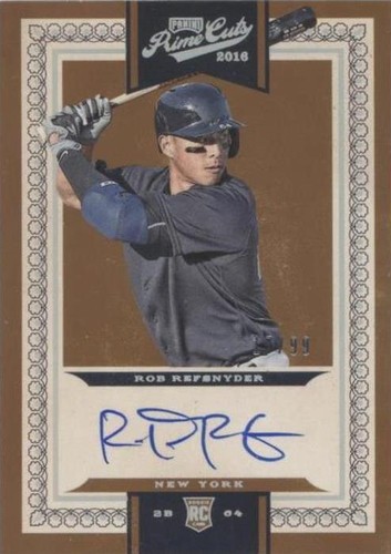 2016 Panini Prime Cuts - Rob Refsnyder #10