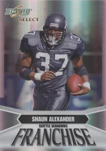 2007 Score Select Shaun Alexander #F-3