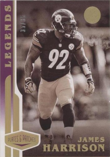 2020 Panini Plates & Patches James Harrison #142