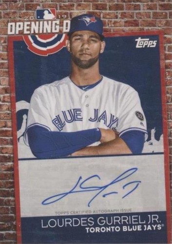 2019 Topps Opening Day - Lourdes Gurriel Jr. #ODA-LG