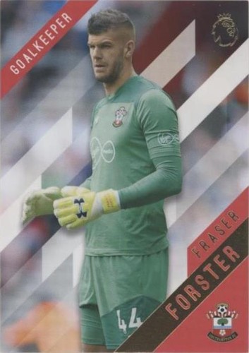 2017-18 Topps Premier League Gold Fraser Forster #100