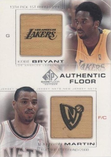 2000-01 SP Game Floor Edition - Kobe Bryant/Kenyon Martin #C19