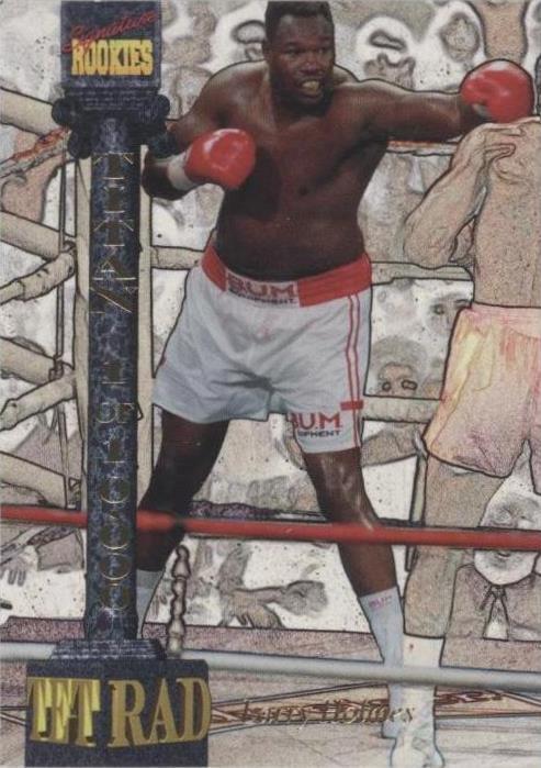 1994 Signature Rookies Tetrad - Larry Holmes #CXXI
