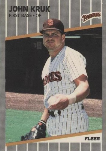 1989 Fleer - John Kruk #309