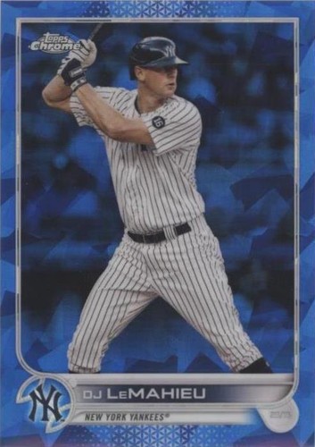 2022 Topps Chrome Sapphire Edition - D.J. LeMahieu #380