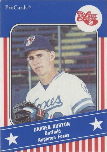 1991 ProCards Midwest League All Star Game Baseball Trading Cards