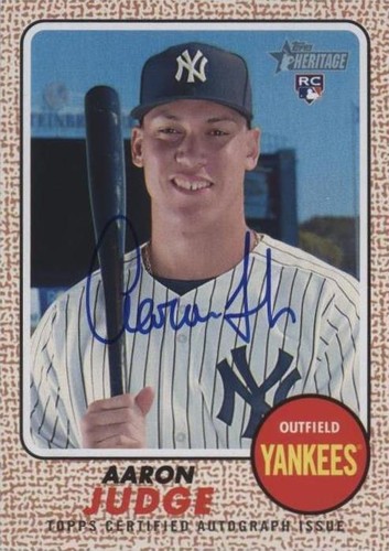 2017 Topps Heritage - Aaron Judge #214 for sale | eBay