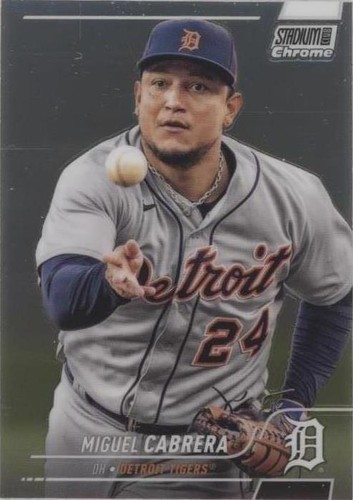 2022 Topps Stadium Club Chrome - Miguel Cabrera #180