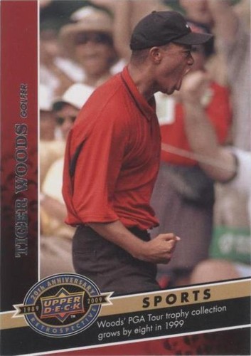 2009 Upper Deck 20th Anniversary Retrospective - Tiger Woods #1253