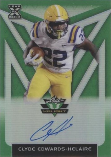 2020 Leaf Valiant Clyde Edwards-Helaire #BA-CEH