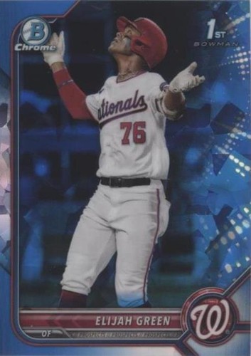 2022 Bowman Chrome Draft Sapphire Edition - Elijah Green #BDC-23