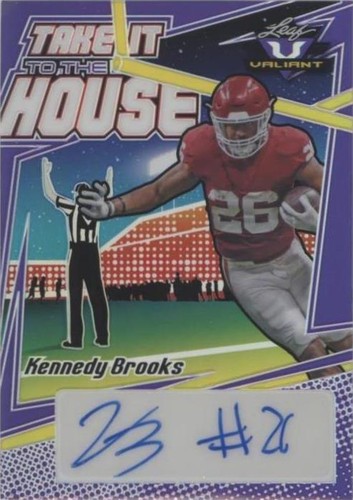 2022 Leaf Valiant Kennedy Brooks #TH-KB1