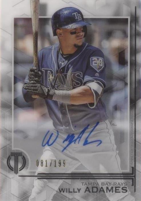 2019 Topps Tribute - Willy Adames #TA-WA