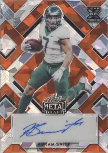 2022 Leaf Metal Draft Abram Smith #BA-AS1