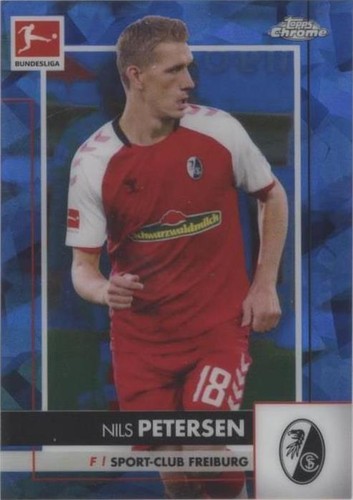2020-21 Topps Chrome Bundesliga Sapphire Edition Nils Petersen #41