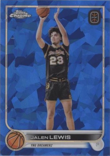 2022-23 Topps Chrome OTE Overtime Elite Sapphire Edition - Jalen Lewis #2
