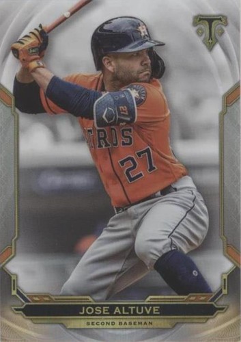 2019 Topps Triple Threads - Jose Altuve #10