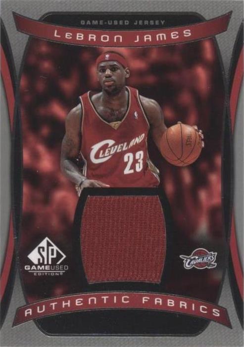2004-05 SP Game Used - LeBron James #AF-LJ