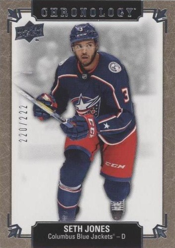 2019-20 Upper Deck Chronology - Seth Jones #109