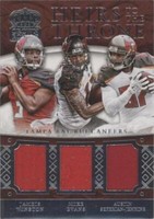 2015 Panini Crown Royale Austin Seferian-Jenkins Jameis Winston Mike Evans #HTJWMEASJ