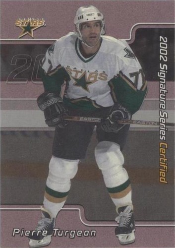 2001-02 In the Game Be A Player Signature Series - Pierre Turgeon #C-34