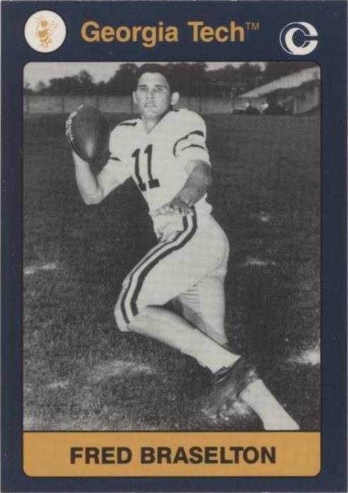 1991 Collegiate Collection Fred Braselton #63