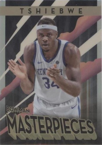 2022-23 Bowman University Best - Oscar Tshiebwe #BM-4