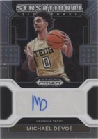 2022-23 Panini Prizm Draft Picks - Michael Devoe #SS-MDE