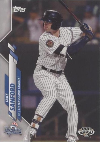 2020 Topps Pro Debut - Jake Sanford #PD-130