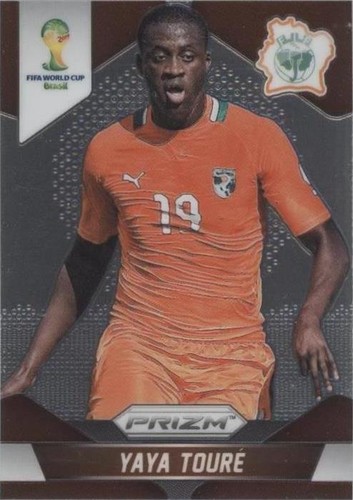 2023-24 Panini Prizm EPL Man City Legend Yaya Toure Auto 2023-24 Panini Prizm EPL Man City Legend Yaya Toure Auto