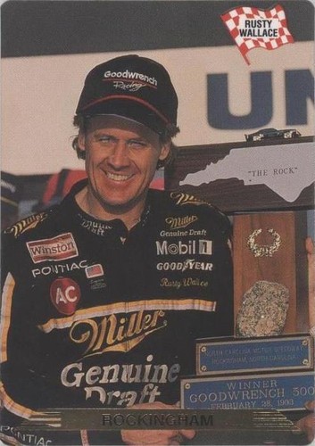 1993 Action Packed - Rusty Wallace #191